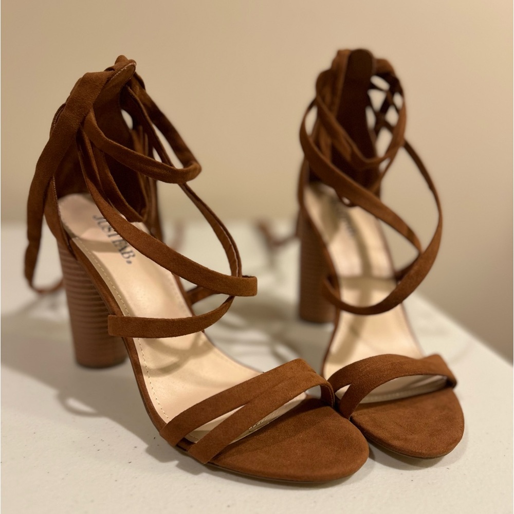 Lace Up High Heels